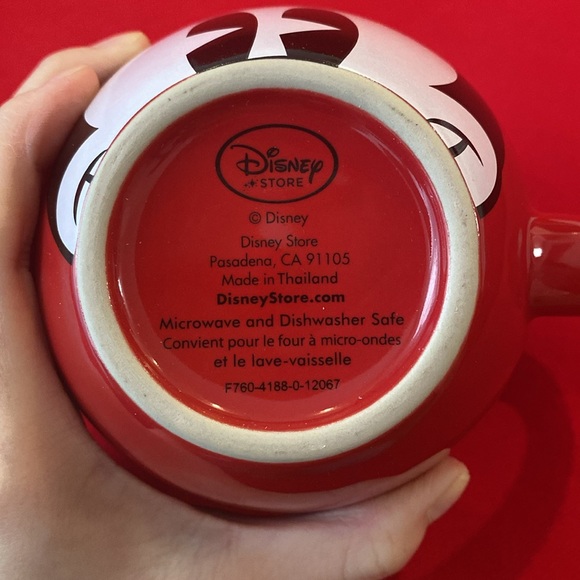 Mickey Mouse red cup *used once* - Picture 4 of 4